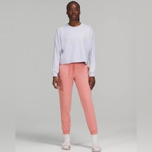 LULULEMON Modal Fleece Pullover-Pastel Blue- Size 6